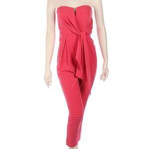 NEW DO+BE strapless jumpsuit in candy pink